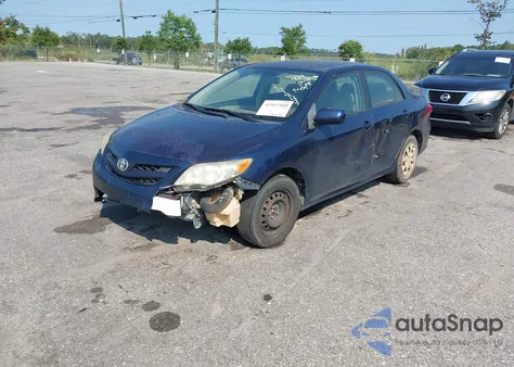 2011 Toyota Corolla Le из США, поврежденный, VIN JTDBU4EE5BJ101847